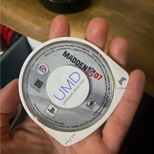 Madden 07 on Sony PSP